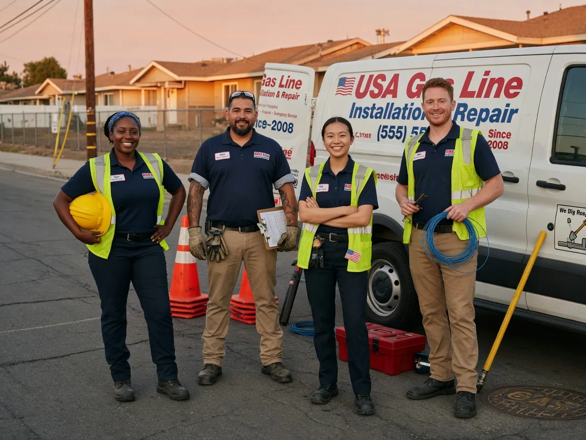 Gas Line Installation company in Downieville, CA